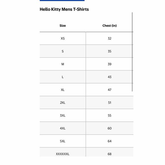 Hello Kitty & Friends Men's Graphic Tee Shirt, Size Large White NEW - Picture 4 of 5